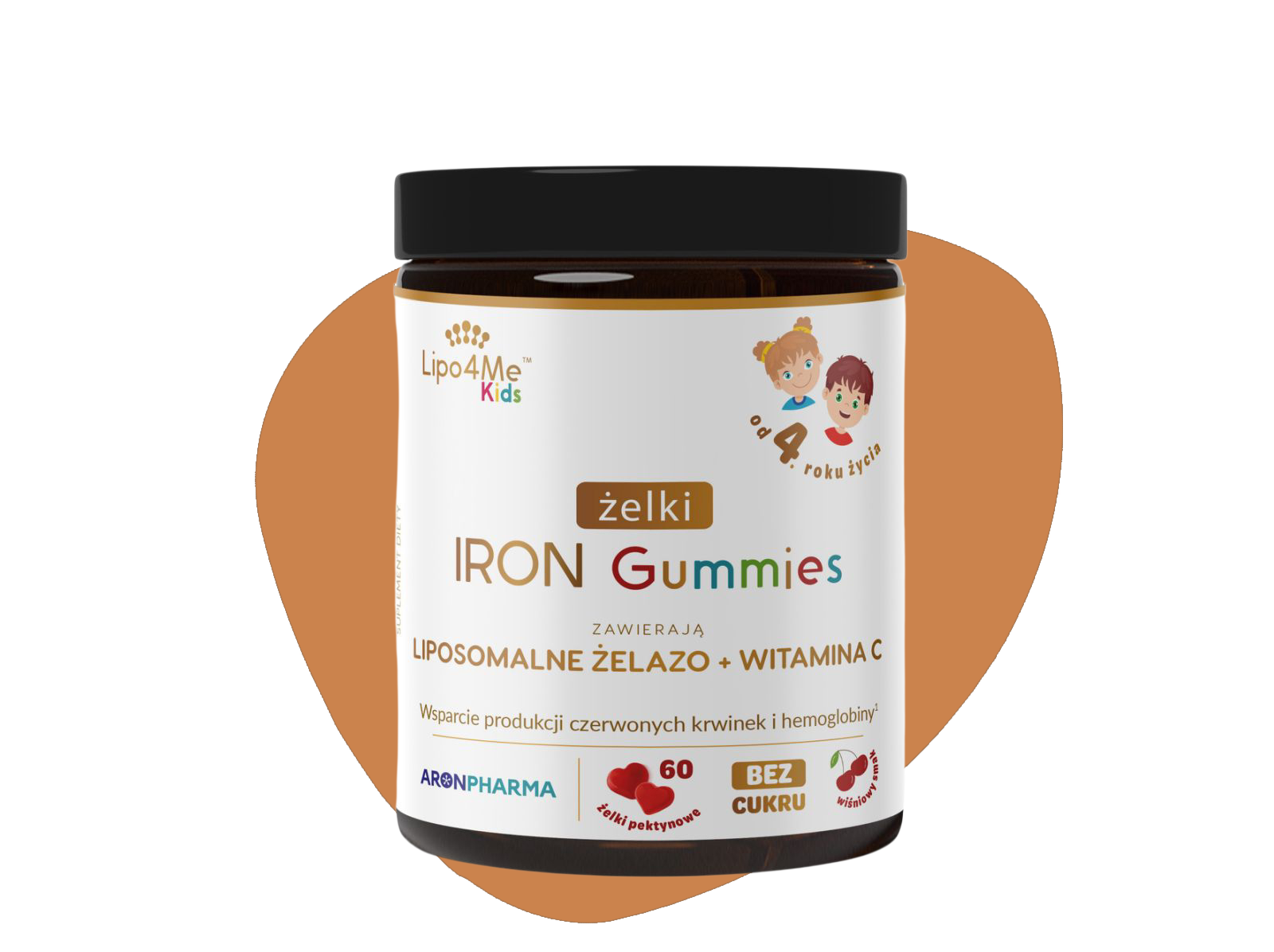 Ліпо 4Мe 60 пастилок з залізом