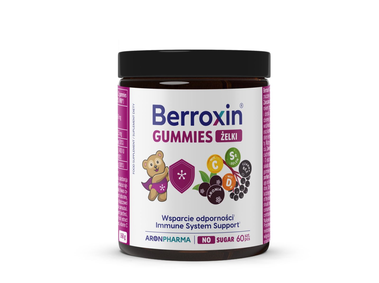 Берроксін пастилки, по 60 пастилок по 3,0г +/-0.2г, noveco shop